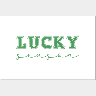 Lucky Season - St. Patrick's Day - Green St Patrick's Day - One Lucky Posters and Art